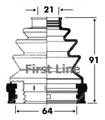 Fuelle, árbol de transmisión FCB2818