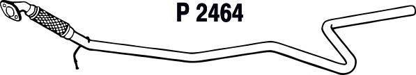 Exhaust Pipe P2464