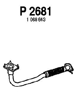 Exhaust Pipe P2681