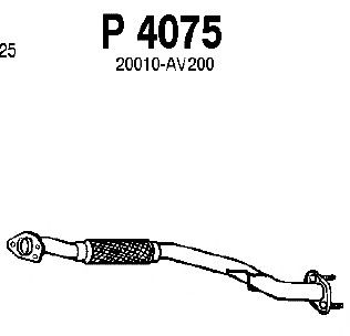 Exhaust Pipe P4075