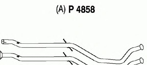 Exhaust Pipe P4858