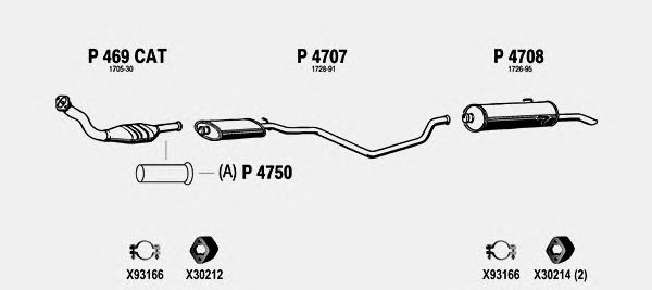 Exhaust System PE016.3