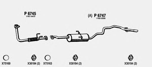 Exhaust System TO045