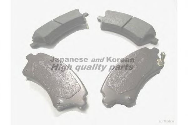 Brake Pad Set, disc brake 1080-1012