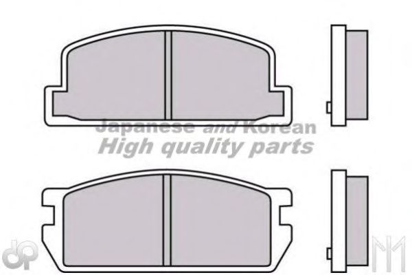 Brake Pad Set, disc brake 1083-1003