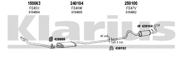 Exhaust System 361077E