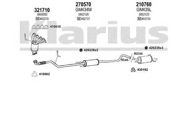 Exhaust System 391196E