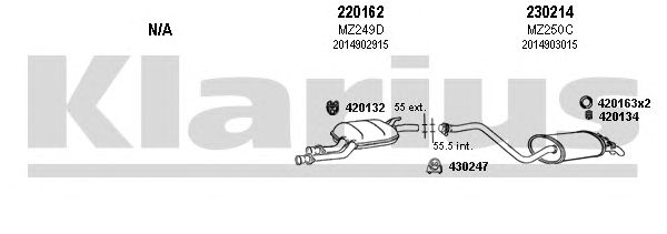 Exhaust System 600118E
