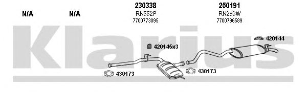 Exhaust System 720363E