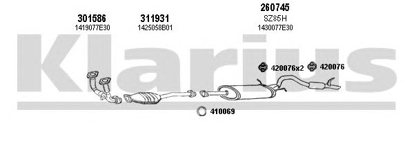 Exhaust System 820070E