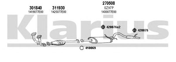 Exhaust System 820090E