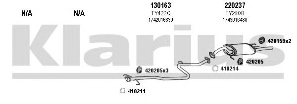 Exhaust System 900193E