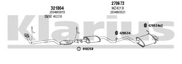 Exhaust System 600459E