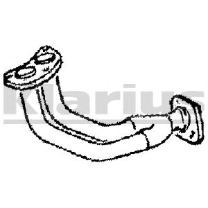 Exhaust Pipe 301602