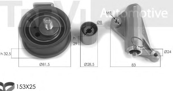 Timing Belt Kit RPK3253D