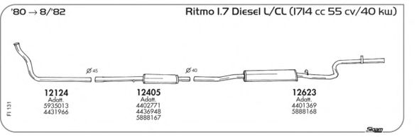Exhaust System FI131