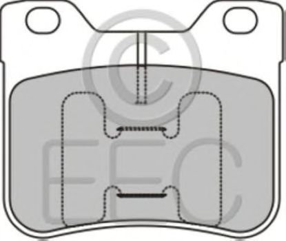 Brake Pad Set, disc brake BRP0917
