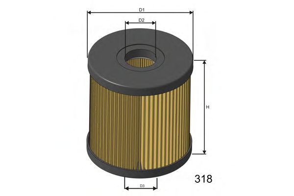 Fuel filter F119
