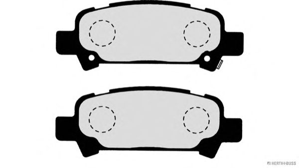 Brake Pad Set, disc brake J3617002