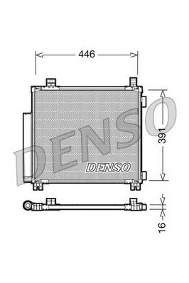 Condensator, airconditioning DCN50045