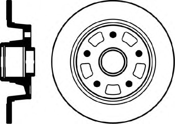 Brake Disc MDC1184