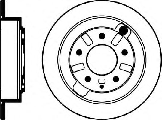 Brake Disc MDC1230