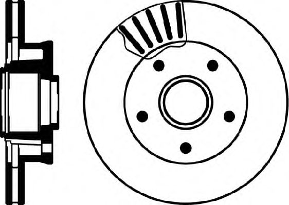 Brake Disc MDC668