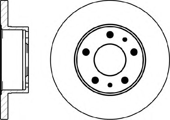Brake Disc MDC993