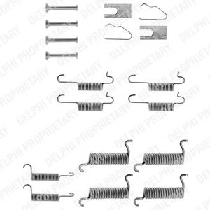 Accessory Kit, brake shoes LY1012