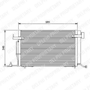 Condensator, airconditioning TSP0225176