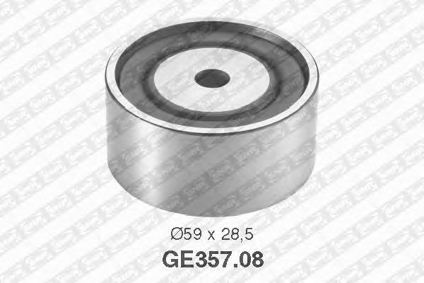 Deflection/Guide Pulley, timing belt GE357.08