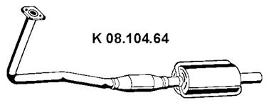 Catalytic Converter 08.104.64