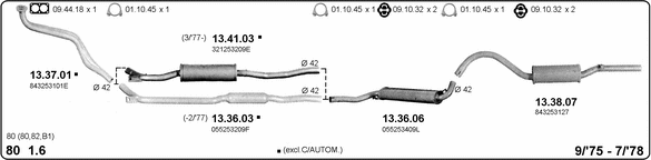 Exhaust System 504000081
