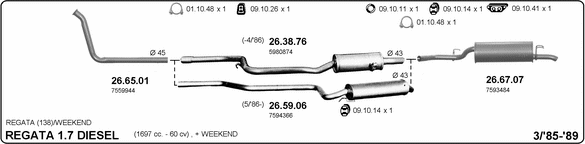 Exhaust System 524000220
