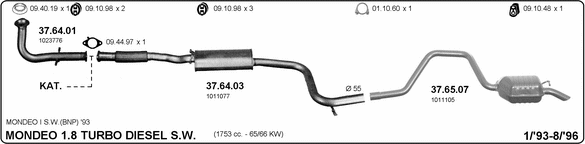 Exhaust System 525000249
