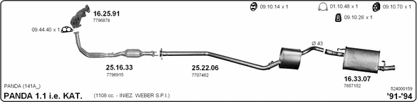 Exhaust System 524000159