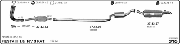 Exhaust System 525000131