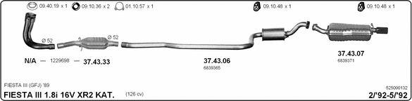 Exhaust System 525000132