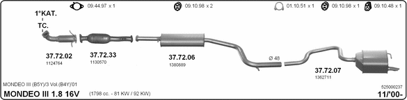 Exhaust System 525000237