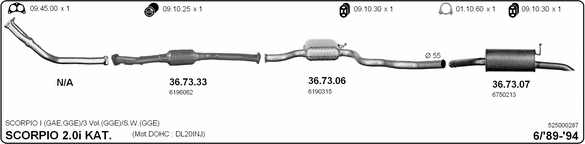 Exhaust System 525000287