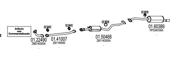 Exhaust System C200092000141