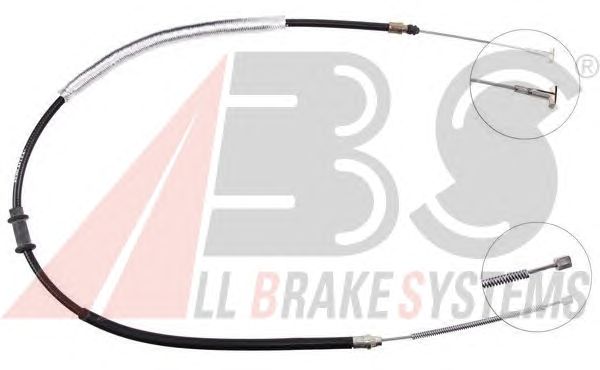 Cable, parking brake K10588