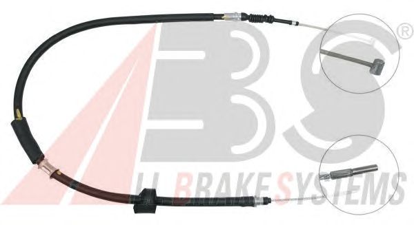 Cable, parking brake K12951