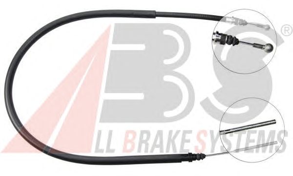 Cable, parking brake K16517