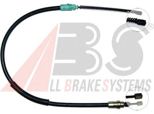 Cable, parking brake K16748