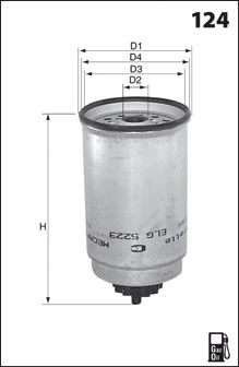 Brændstof-filter ELG5223
