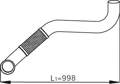 Exhaust Pipe 53159