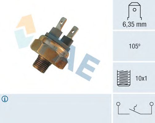Temperature Switch, coolant warning lamp 35470