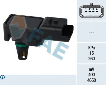 Sensor, intake manifold pressure 15075