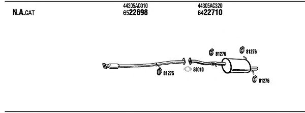 Exhaust System SUH04448